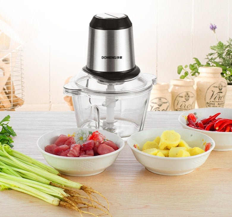 Multi-function stainless steel mixer for double-stage meat grinder - IVOIRART.COM