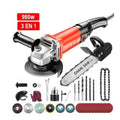 Multifunctional Angle Grinder Suit Grinding And Polishing Cutting Machine Small Wood Cutting Saw - IVOIRART.COM