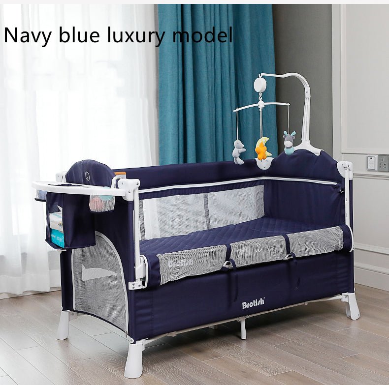 Multifunctional Baby Cot Splicing Large Bed Movable - IVOIRART.COM