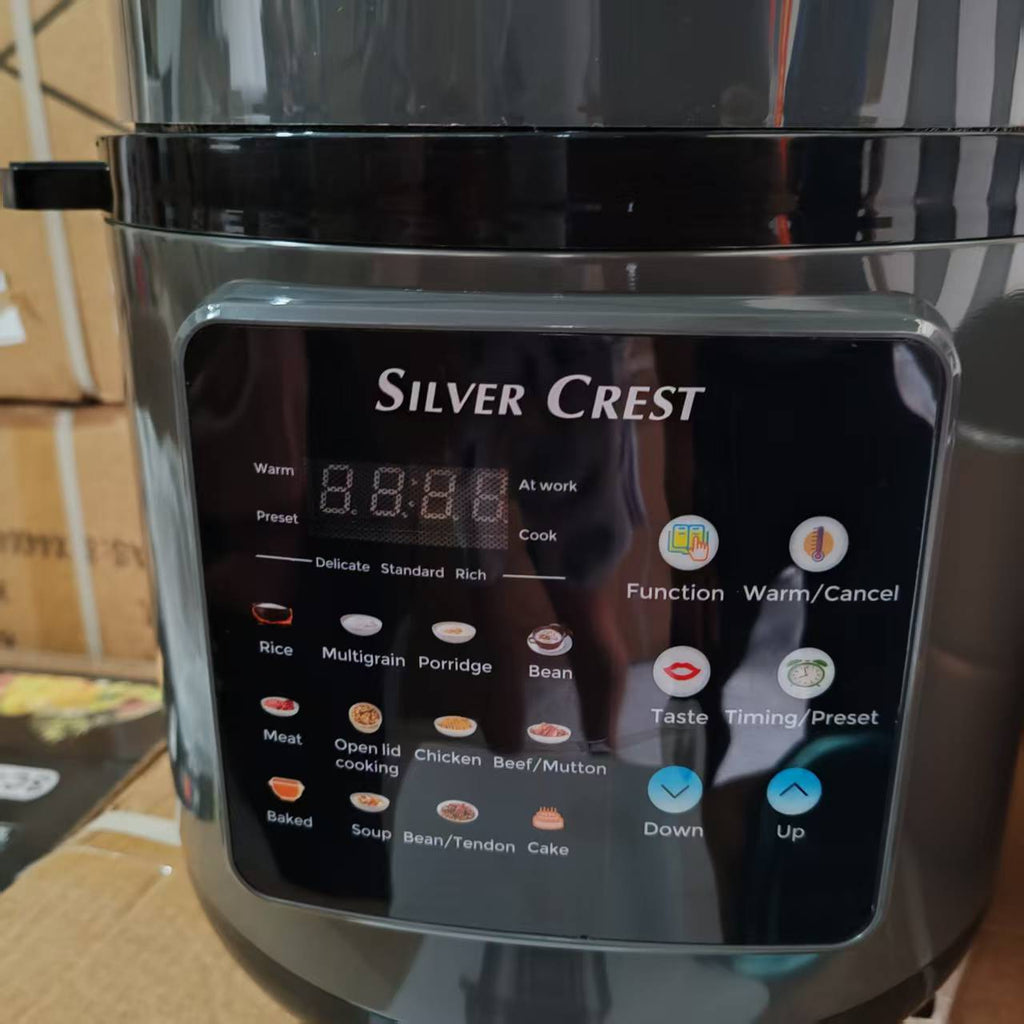 Multifunctional Cooking Stew 6L Automatic Electric Pressure Cooker - IVOIRART.COM