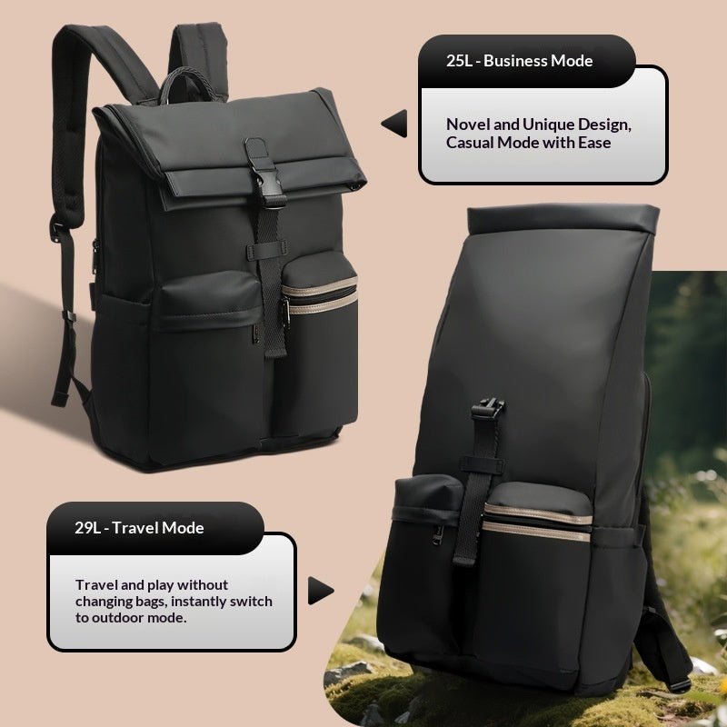 Multifunctional Water-Resistant Casual Backpack - IVOIRART.COM