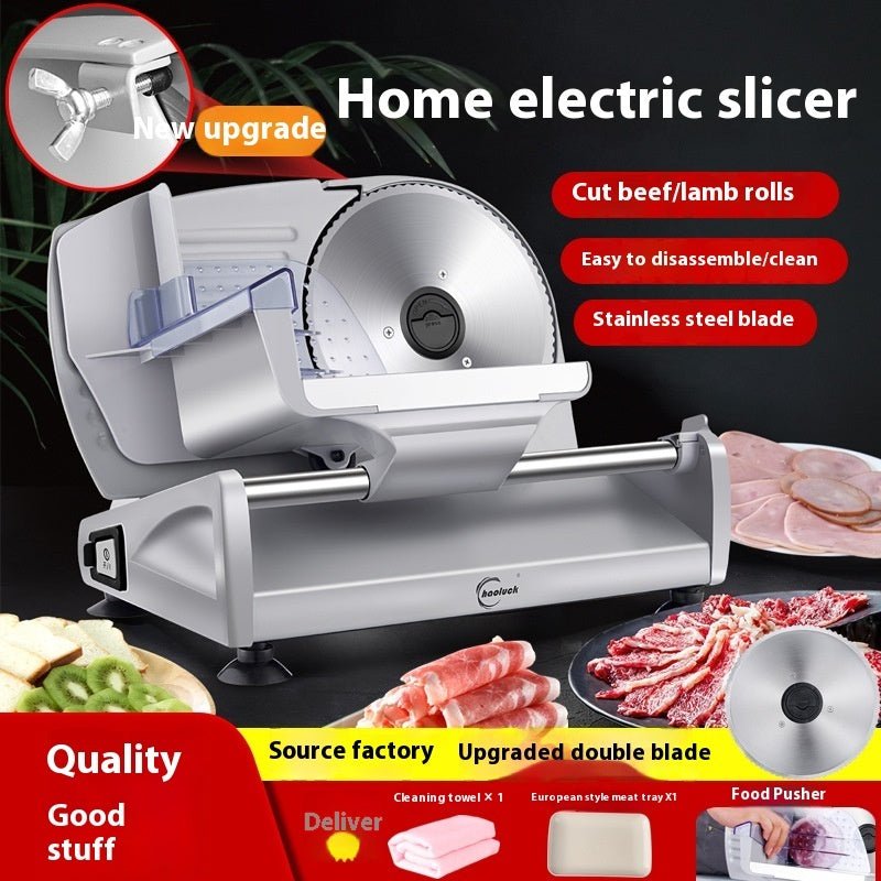 Mutton Roll Slicing Cut Machine Household Electric Slicer - IVOIRART.COM