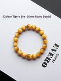 Natural Crystal Golden Tiger Eye Bracelet - IVOIRART.COM