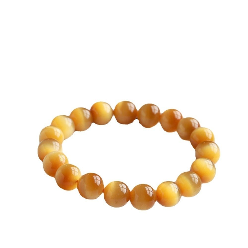Natural Crystal Golden Tiger Eye Bracelet - IVOIRART.COM