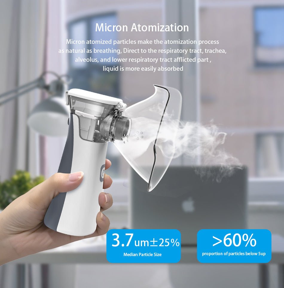 Nébuliseur Médical Portable et Moderne - Dernière Génération pour Soins Respiratoires - IVOIRART.COM