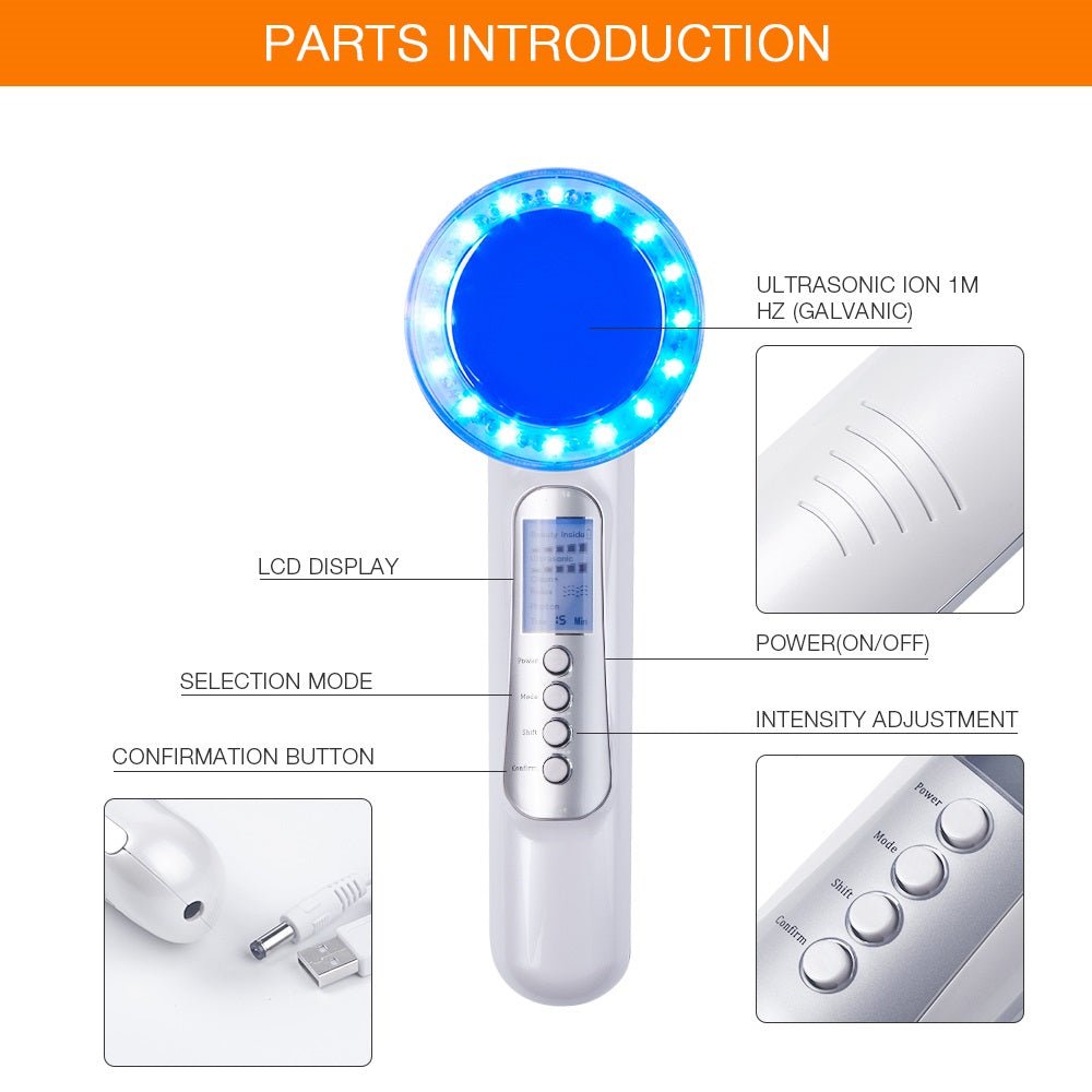 Negative ion beauty instrument - IVOIRART.COM