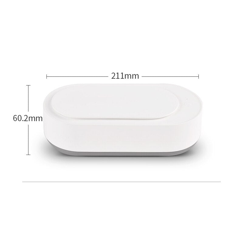 Nettoyeur Ultrason Portable 45000Hz Vibration Haute Fréquence pour Bijoux Montres Lunettes - IVOIRART.COM