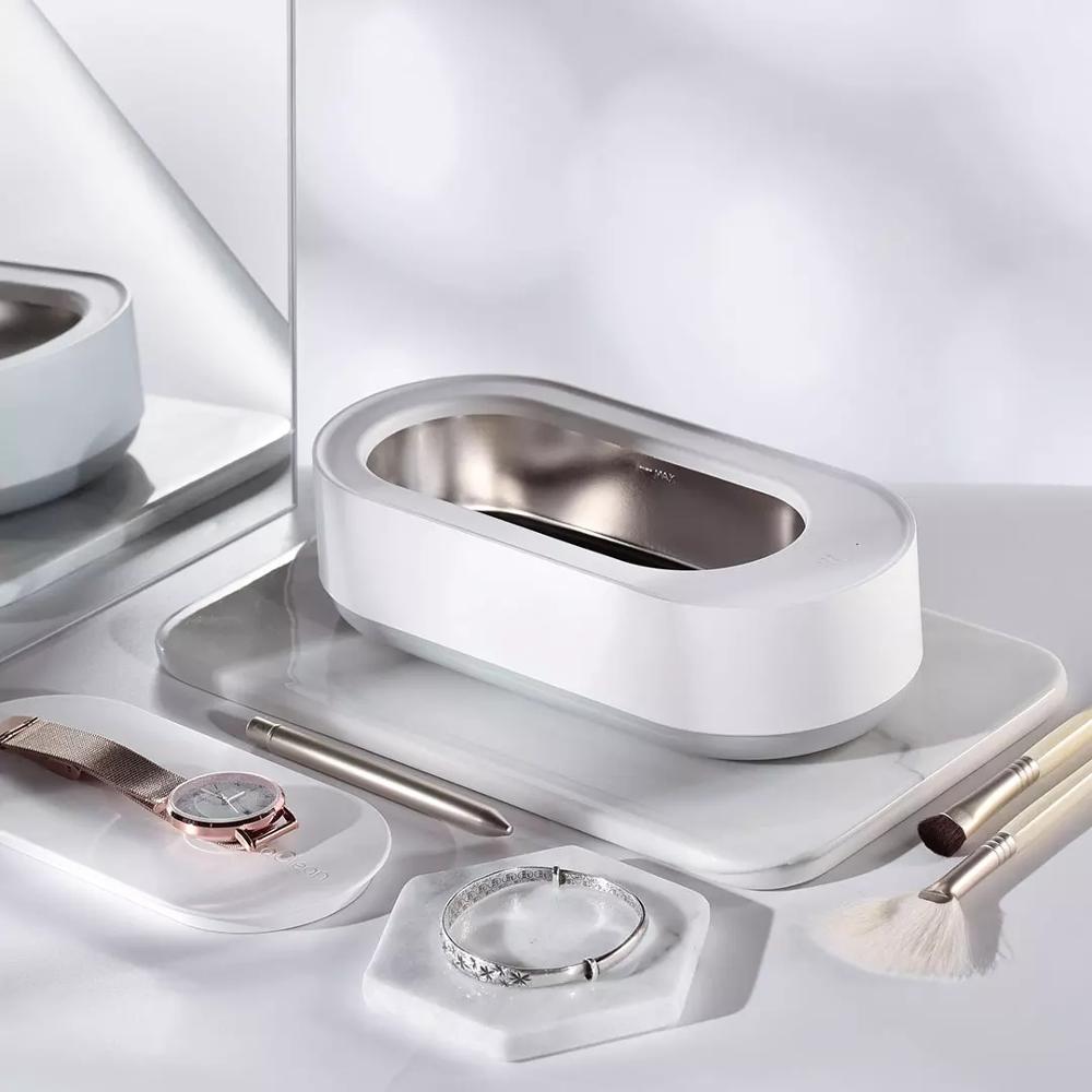 Nettoyeur Ultrason Portable 45000Hz Vibration Haute Fréquence pour Bijoux Montres Lunettes - IVOIRART.COM