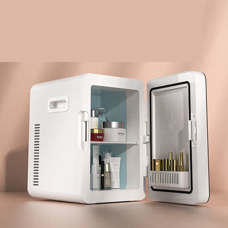 New 8L Mini Car Home Dual-purpose Refrigerator Bedroom Student Refrigeration - IVOIRART.COM