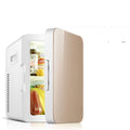New 8L Mini Car Home Dual-purpose Refrigerator Bedroom Student Refrigeration - IVOIRART.COM
