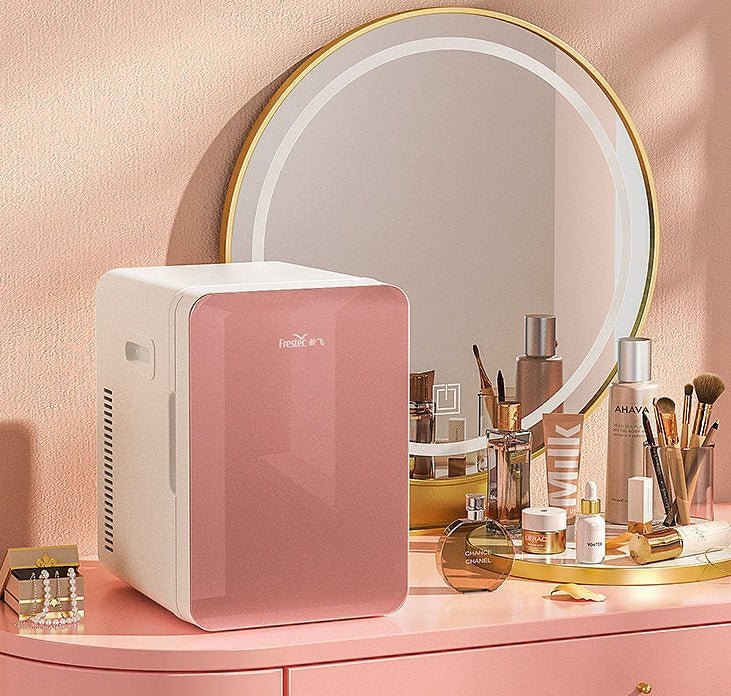 New 8L Mini Car Home Dual-purpose Refrigerator Bedroom Student Refrigeration - IVOIRART.COM