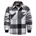New Autumn And Winter Men's Jacket Casual Plaid Coat - IVOIRART.COM