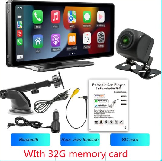 New Car MP5 Player Portable Audio And Video System - IVOIRART.COM