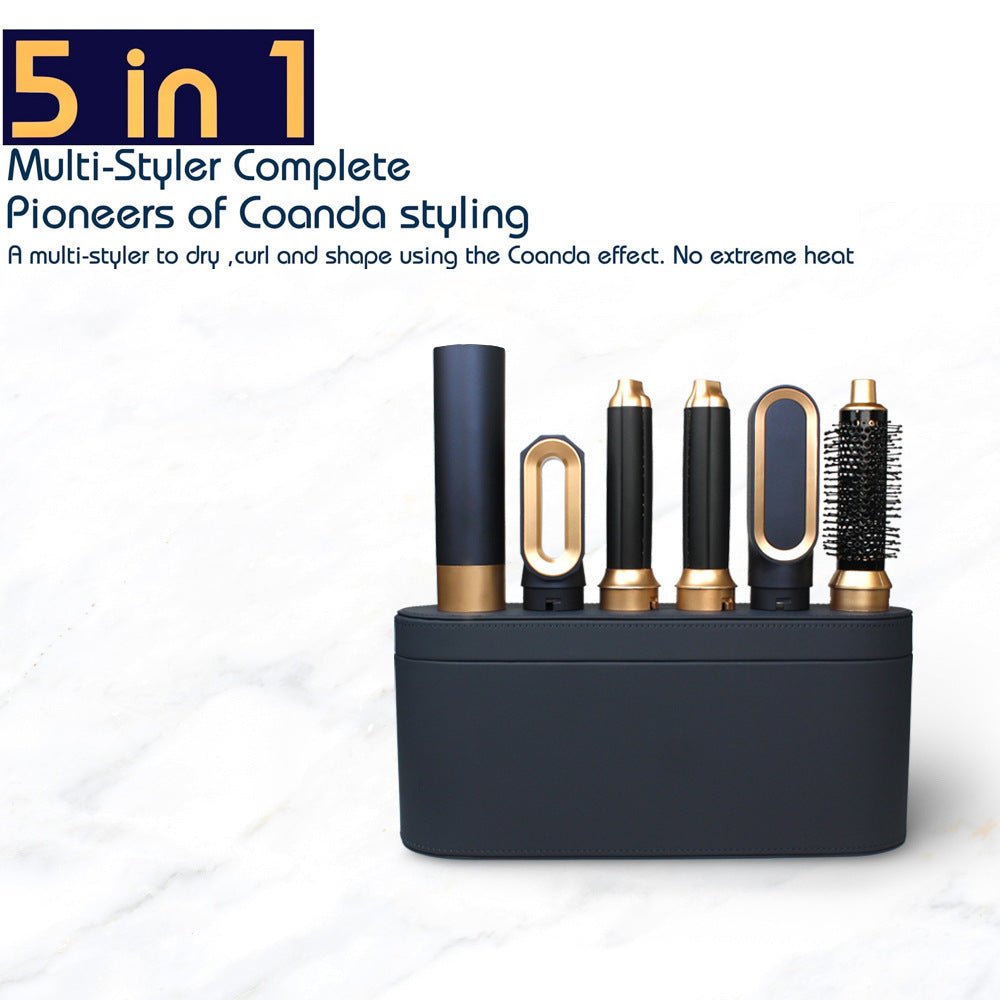 New Hair Dryer Multi Hair Styler 5 In1 Curling Iron Hair - IVOIRART.COM