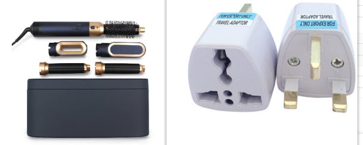 New Hair Dryer Multi Hair Styler 5 In1 Curling Iron Hair - IVOIRART.COM