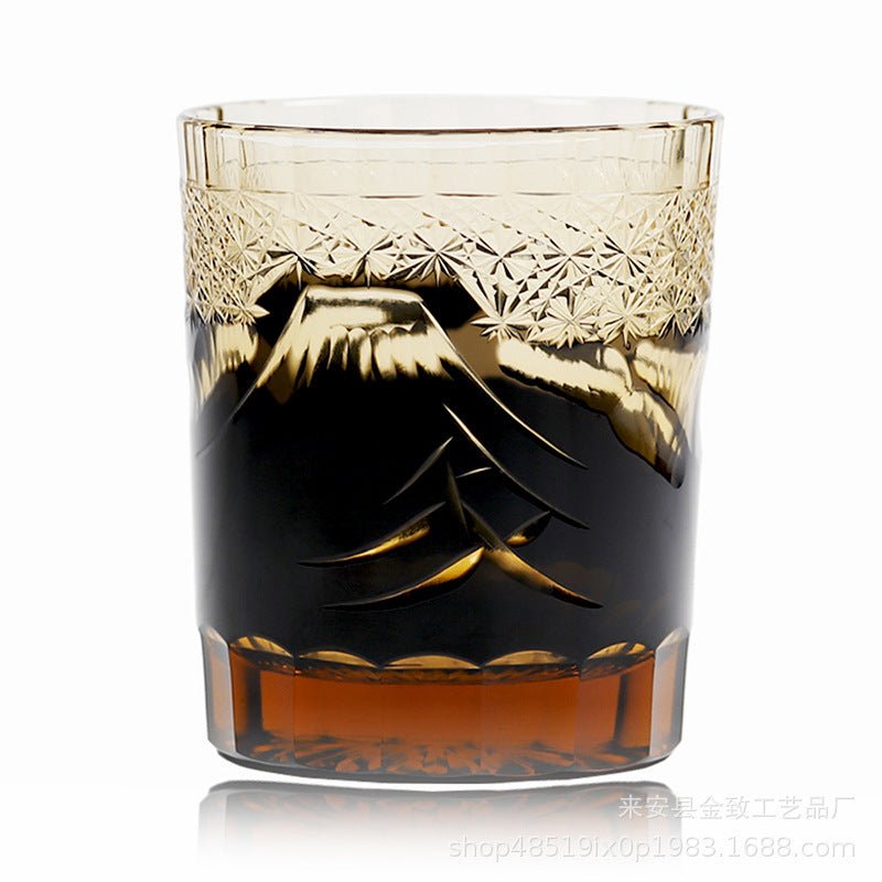 New Hand Carved Crystal Glass - IVOIRART.COM