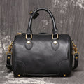 New Handmade First Layer Cowhide Portable Boston Bag Fashion All-match Casual - IVOIRART.COM