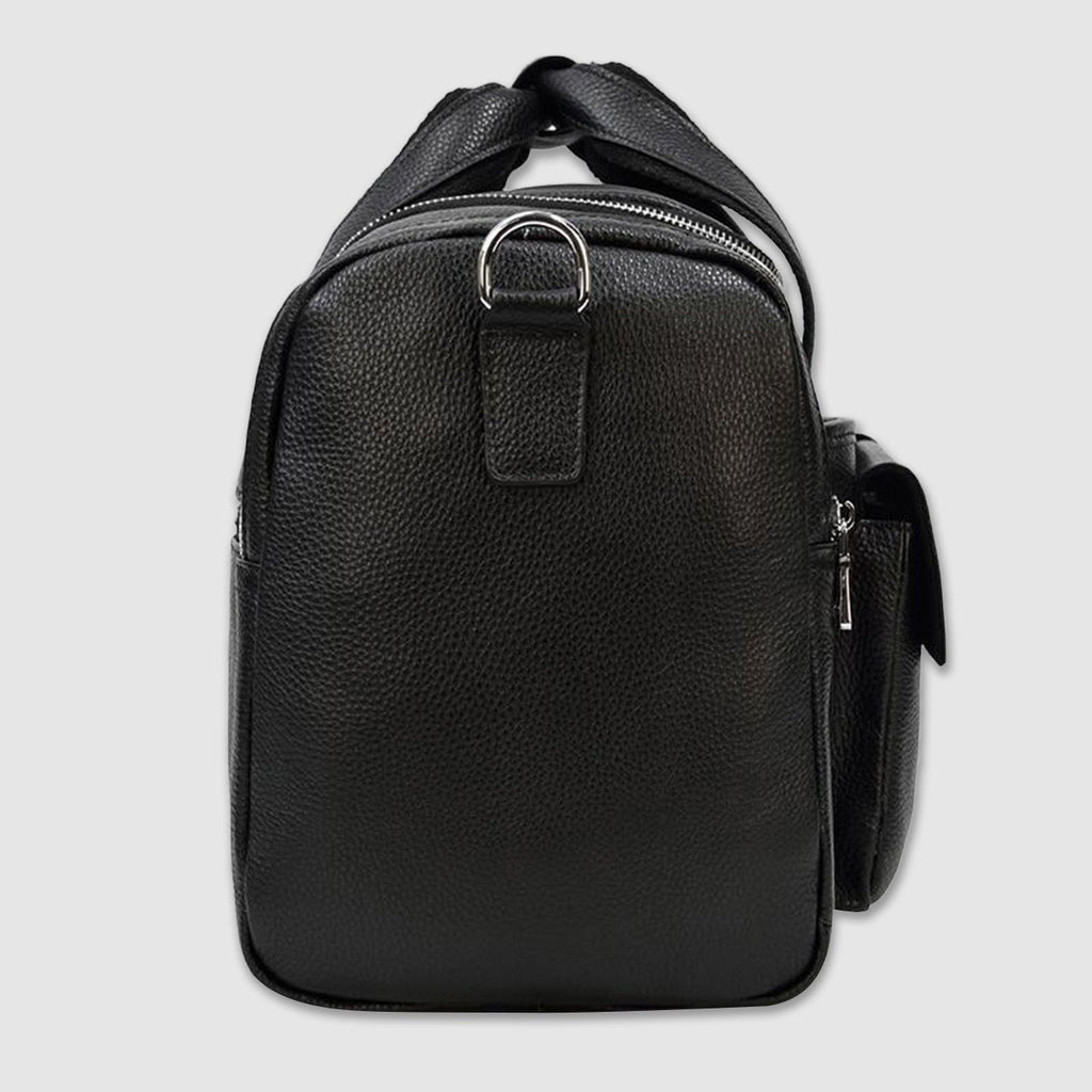 New Leather Men's Hand-Held Large-Capacity Short-Distance Travel Bag - IVOIRART.COM