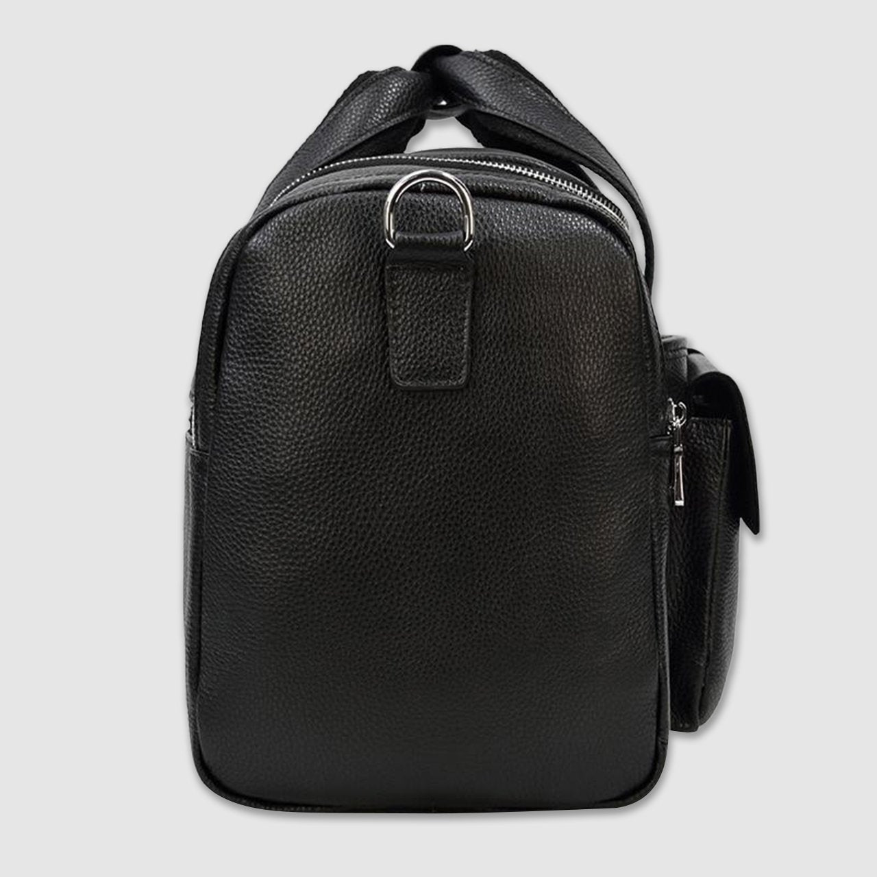New Leather Men's Hand-Held Large-Capacity Short-Distance Travel Bag - IVOIRART.COM