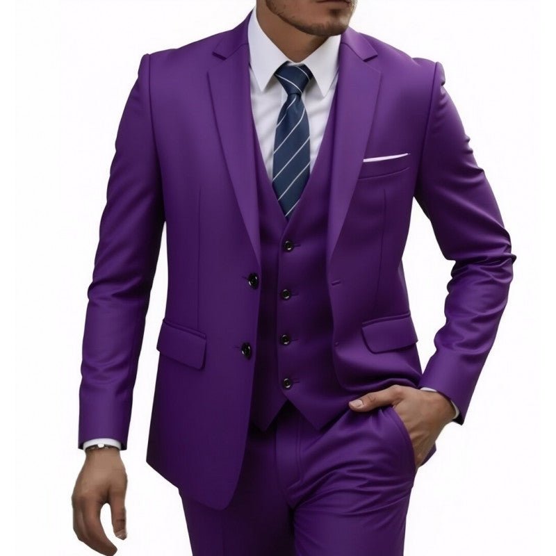 New Mens Business-casual Suit For Best Man - IVOIRART.COM