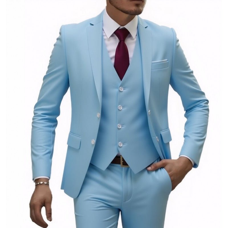 New Mens Business-casual Suit For Best Man - IVOIRART.COM