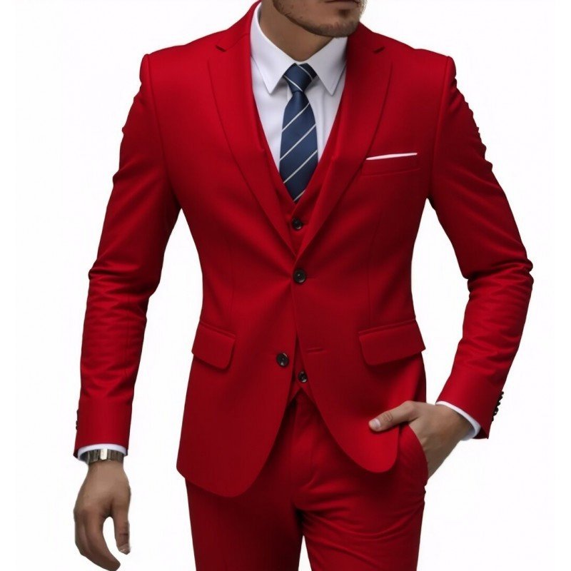 New Mens Business-casual Suit For Best Man - IVOIRART.COM
