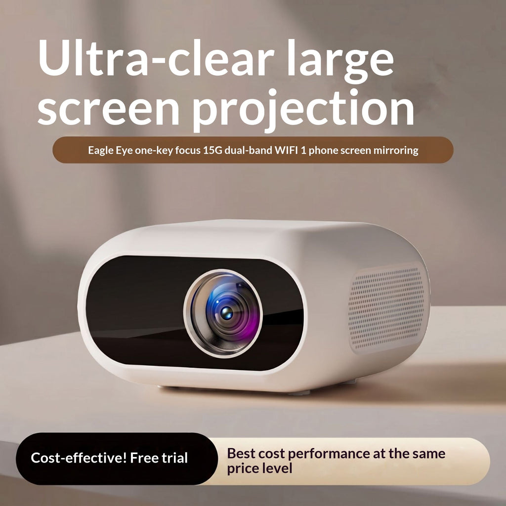 New Premium Ultra HD Smart Projector 1080P 75W Projecteur intelligent domestique - IVOIRART.COM