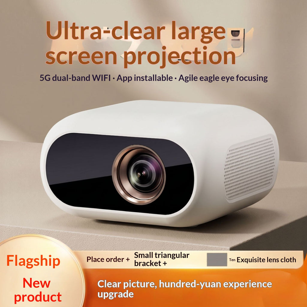 New Premium Ultra HD Smart Projector 1080P 75W Projecteur intelligent domestique - IVOIRART.COM