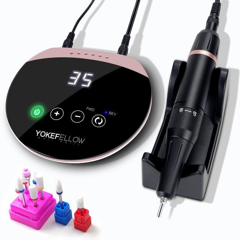 New Upgrade 35000RPM Electric Nail Drill Machine For Acrylic - IVOIRART.COM