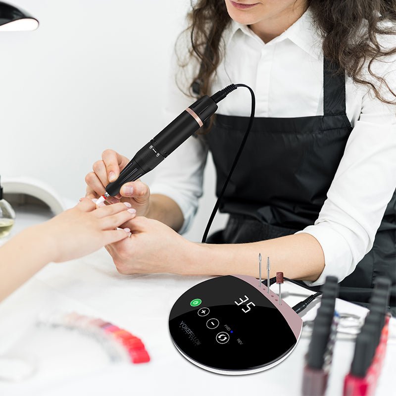New Upgrade 35000RPM Electric Nail Drill Machine For Acrylic - IVOIRART.COM