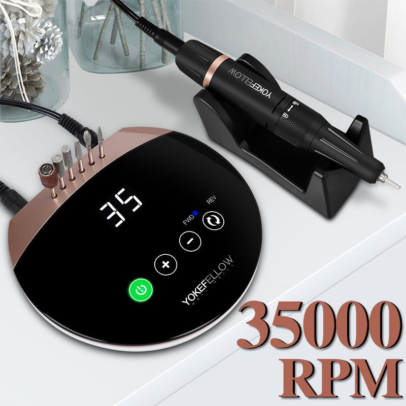 New Upgrade 35000RPM Electric Nail Drill Machine For Acrylic - IVOIRART.COM