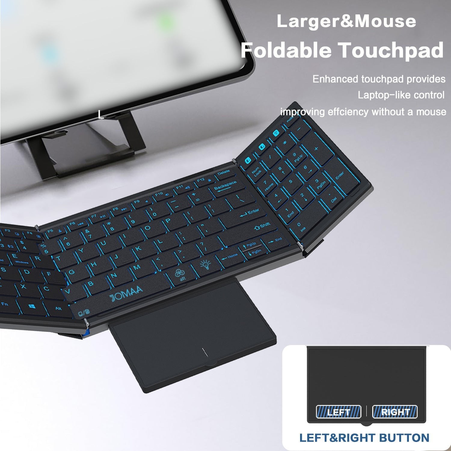 New Wireless Mini Foldable Bluetooth Keyboard - IVOIRART.COM