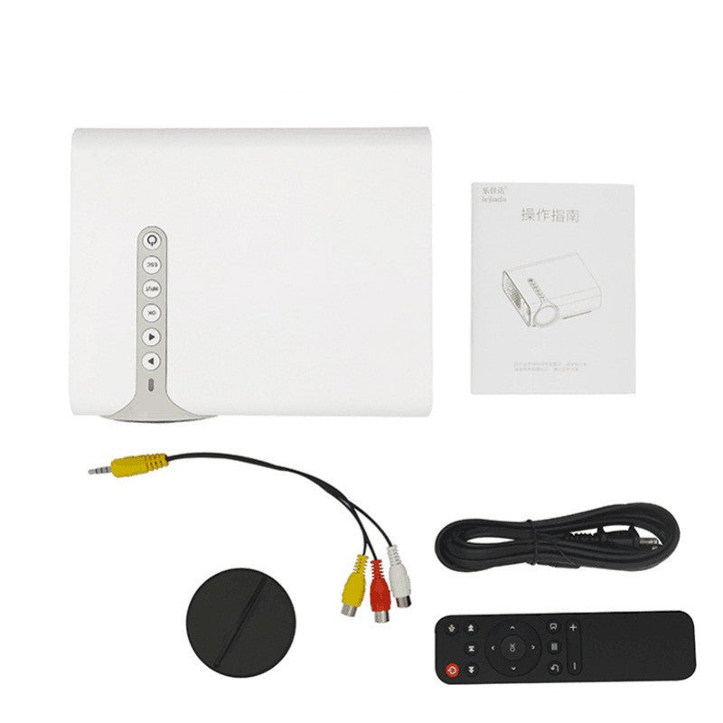 New YG530 Mini Mobile Phone Projector LED Wireless Same Screen - IVOIRART.COM