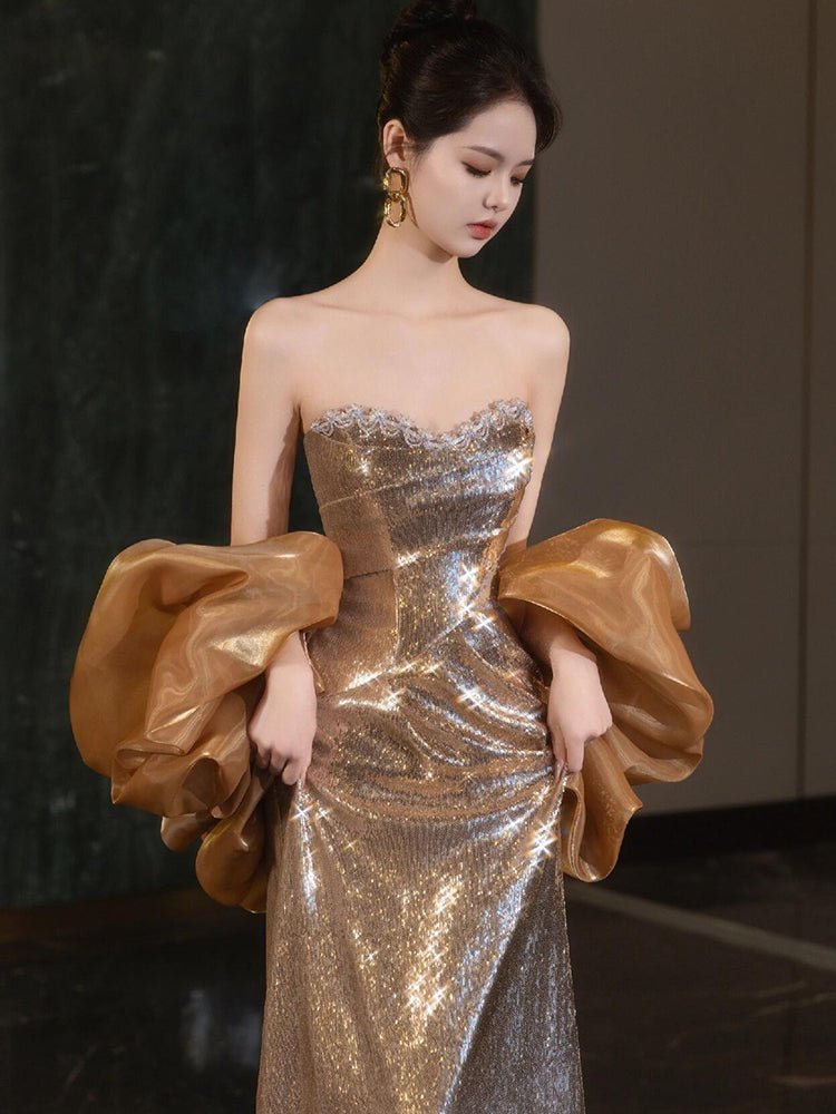 Niche Banquet Temperament Evening Dress - IVOIRART.COM