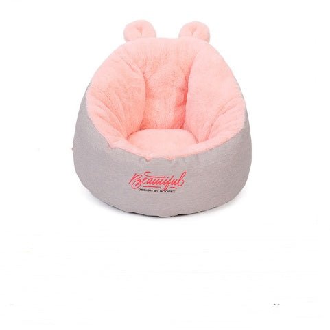 Niche Douillette Chauffante pour Chien, Sac de Couchage Confortable pour Chiot, Coussin Tissu Coton - IVOIRART.COM