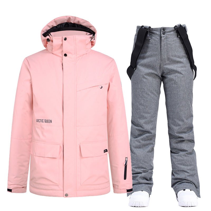 Niche Snowboard Snow Suit Men's Plus Size Top - IVOIRART.COM
