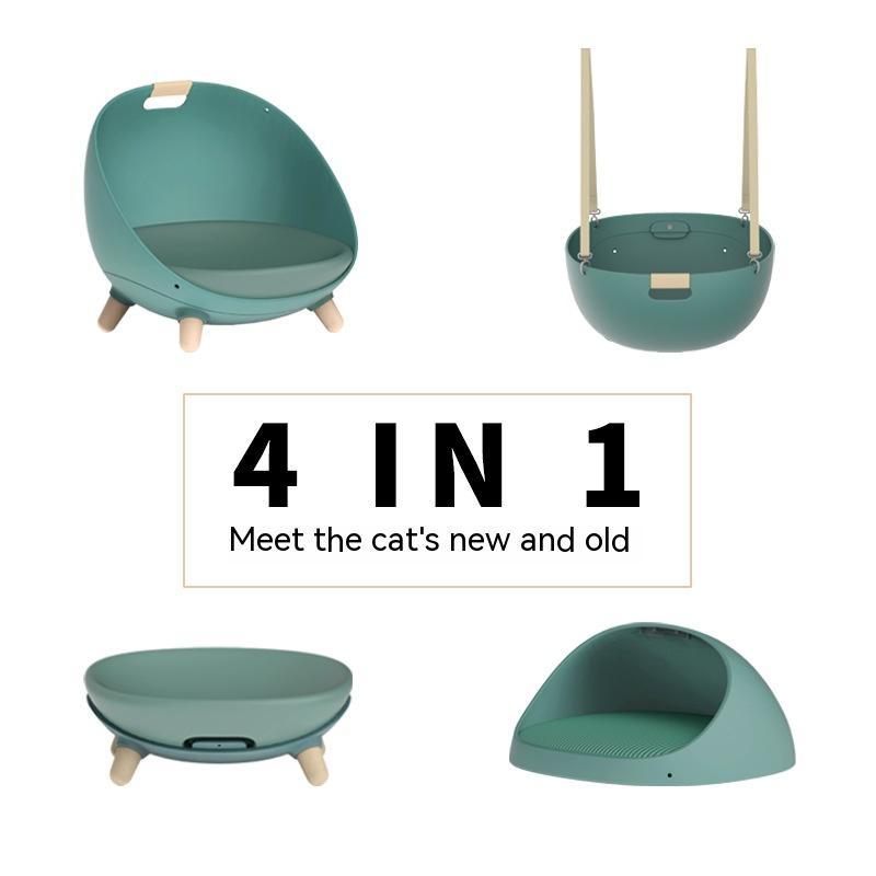 Nid universel quatre saisons pour chat et petit chien, lit confortable pour animaux - IVOIRART.COM