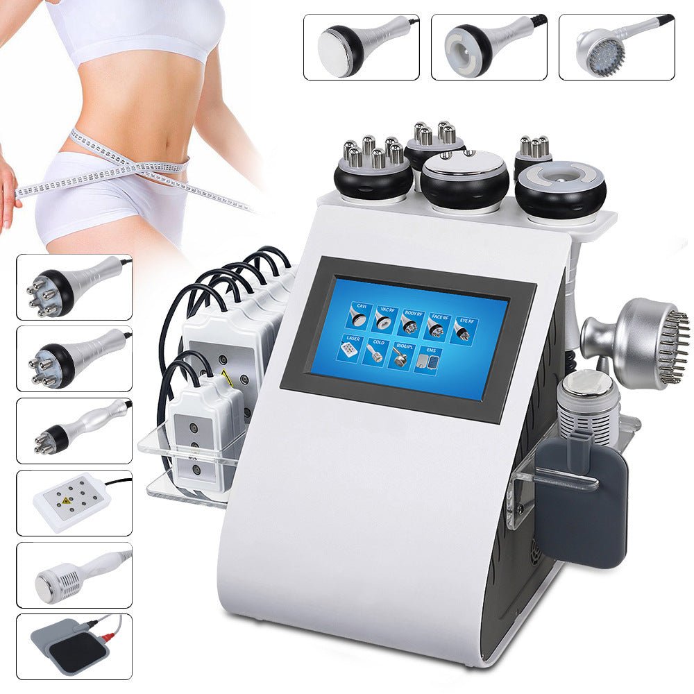 Nine-in-one 40K Ultrasonic Vacuum Negative-pressure Cosmetic Instrument - IVOIRART.COM