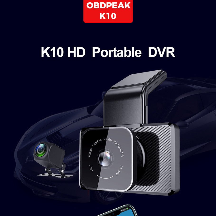 No Light Night Vision Hidden Dual-Recording Driving Recorder - IVOIRART.COM
