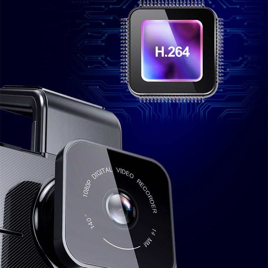 No Light Night Vision Hidden Dual-Recording Driving Recorder - IVOIRART.COM