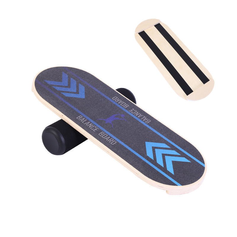 Non Slip Yoga Balance Board Rehabilitation Training Wood - IVOIRART.COM