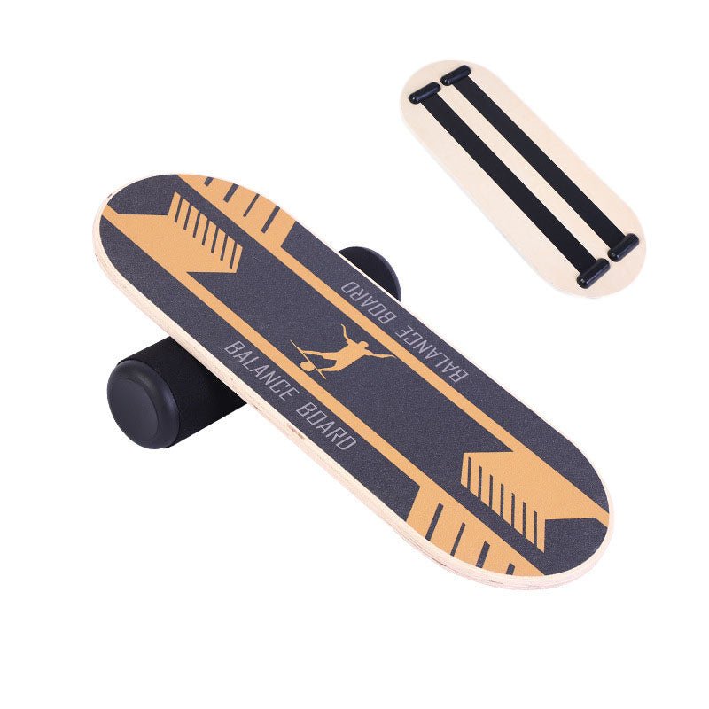 Non Slip Yoga Balance Board Rehabilitation Training Wood - IVOIRART.COM