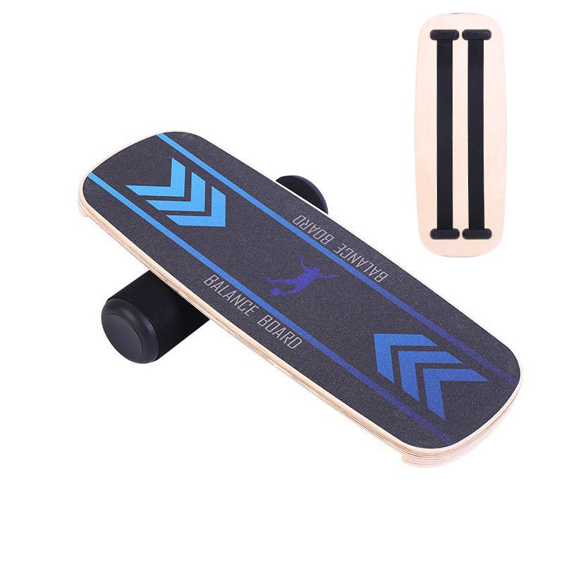 Non Slip Yoga Balance Board Rehabilitation Training Wood - IVOIRART.COM