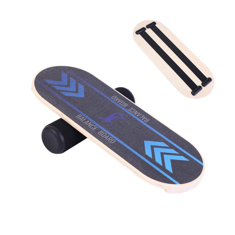 Non Slip Yoga Balance Board Rehabilitation Training Wood - IVOIRART.COM