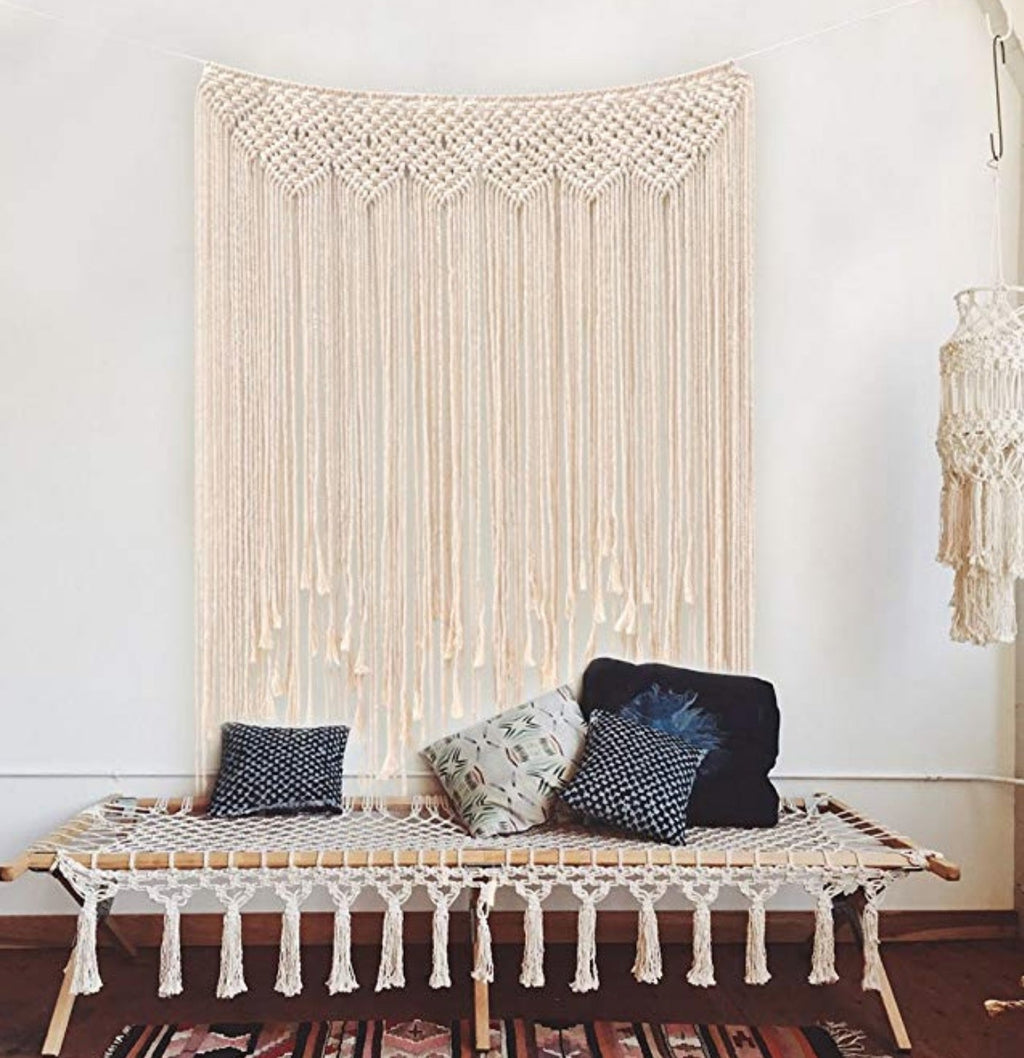Nordic bohemian hand-woven tapestry - IVOIRART.COM