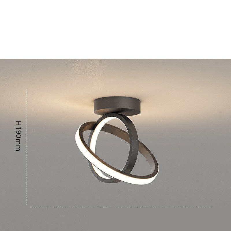 Nordic Corridor Lampes d'Entrée Simples pour Hall d'Entrée Style Moderne et Élégant - IVOIRART.COM