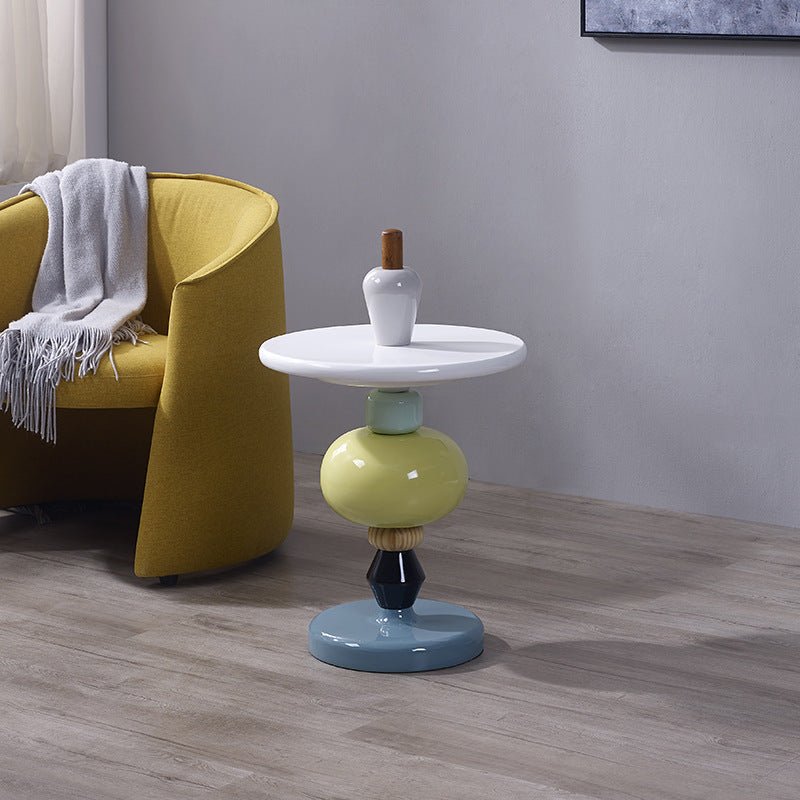 Nordic Creative Side Table Modern Minimalist Sofa Removable Side Table Designer Internet Celebrity Sugar Gourd Small Coffee Table - IVOIRART.COM