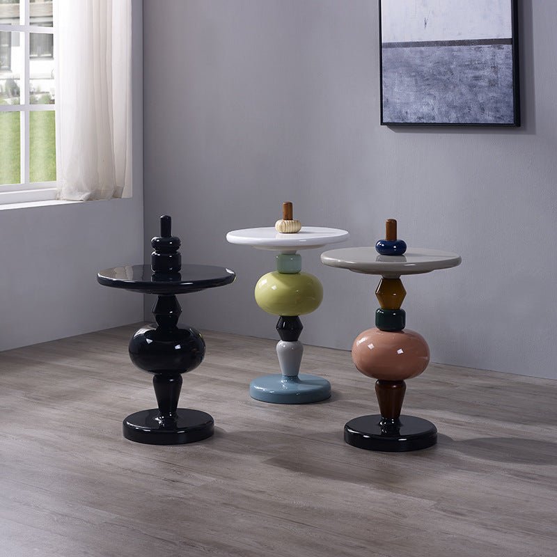 Nordic Creative Side Table Modern Minimalist Sofa Removable Side Table Designer Internet Celebrity Sugar Gourd Small Coffee Table - IVOIRART.COM
