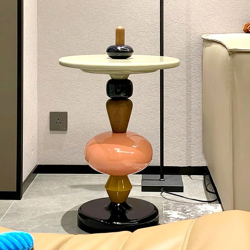 Nordic Creative Side Table Modern Minimalist Sofa Removable Side Table Designer Internet Celebrity Sugar Gourd Small Coffee Table - IVOIRART.COM