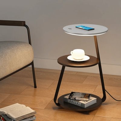 Nordic Minimalist Floor Lamp Wireless Charging Rack - IVOIRART.COM